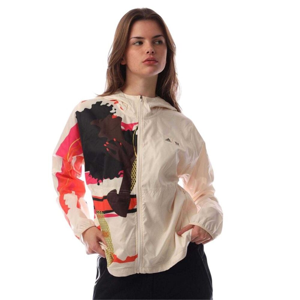 Adidas Womens/Ladies Thebe Magugu Jacket / Beige
